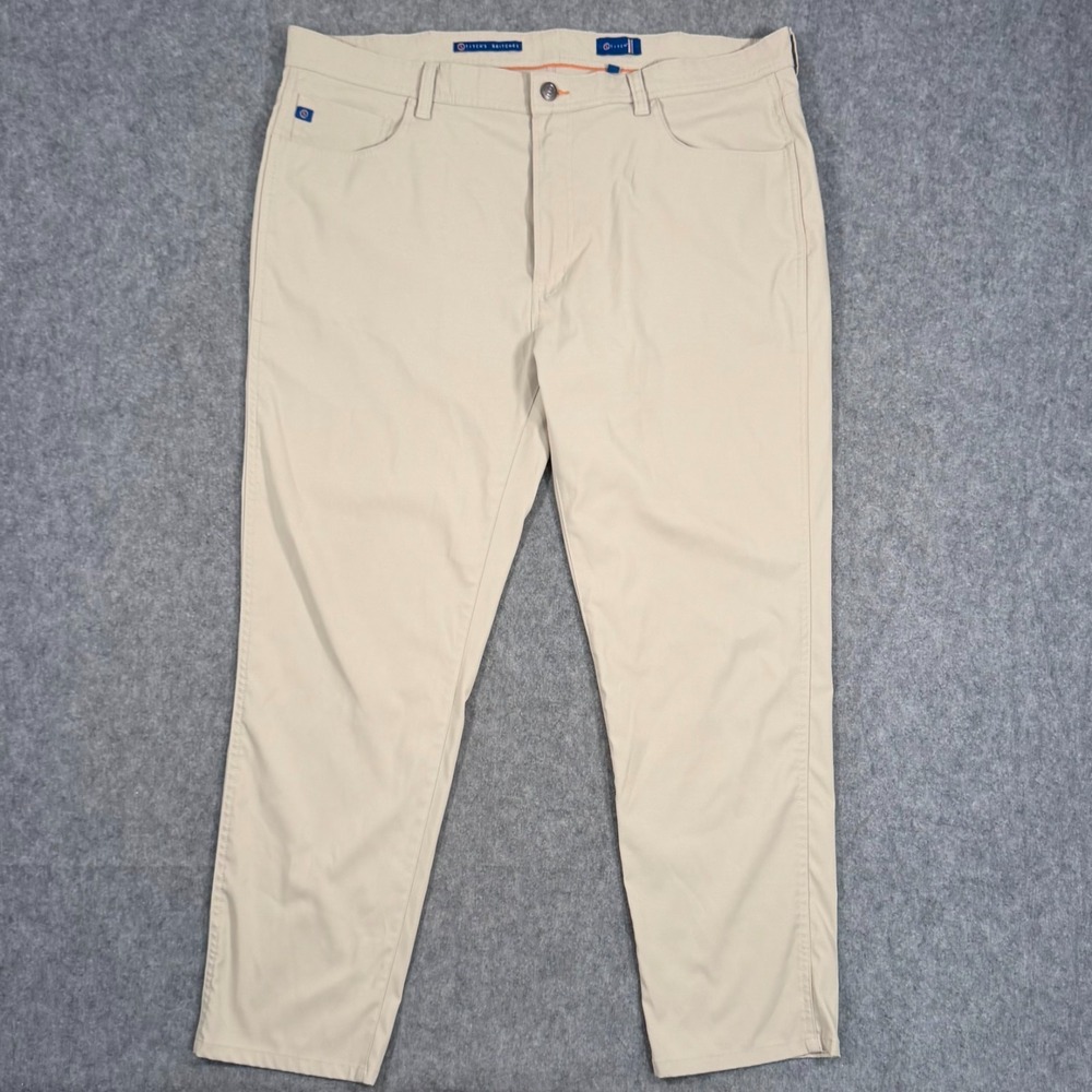 Stitch Birch Khaki 5 Pocket Stitch's Britches Heston Pants Men's Size 40x29*